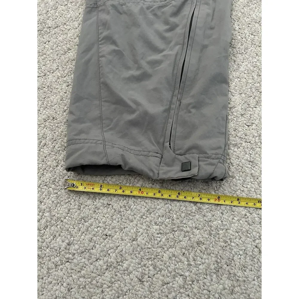 Mountain Hardwear Convertible Zip Off Hiking Pants Men’s M Regular Gray Nylon